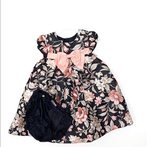 Iris & Ivy Formal Floral Trapeze Dress